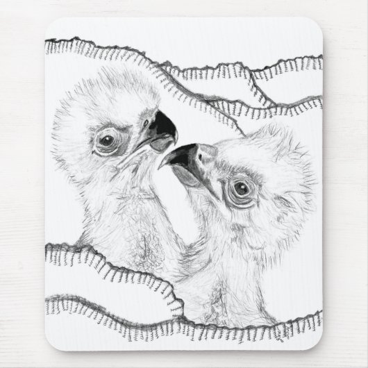 EAGLES HARRIET + M15 E17 + E18 VIPs BEI CROW Mousepad (Vorne)