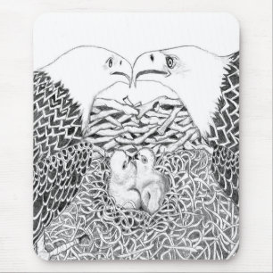 EAGLES HARRIET + M15 FRATERNAL TWINS MOUSEPAD