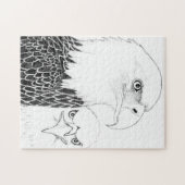 EAGLES HARRIET + M ZUHAUSE STÄRKER PORTRAIT DER LI PUZZLE (Horizontal)