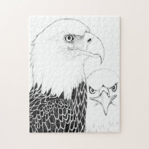 EAGLES HARRIET + M ZUHAUSE STÄRKER PORTRAIT DER LI PUZZLE