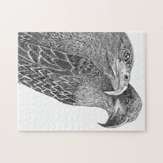 EAGLES HARRIET + M ZUHAUSE STRONGER FEATHER FREUND PUZZLE (Horizontal)