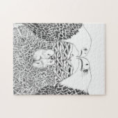 EAGLES HARRIET + M ZUHAUSE STRONGER FRATERNAL TWIN PUZZLE (Horizontal)