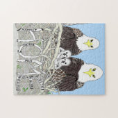 Eagles Harriet Ozzie M15 Es 17+18 ZUHAUSE STRONGER Puzzle (Horizontal)