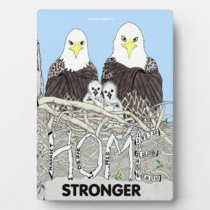 EAGLES HARRIET OZZIE M15 ES E17 E18 ZUHAUSE STRONG FOTOPLATTE