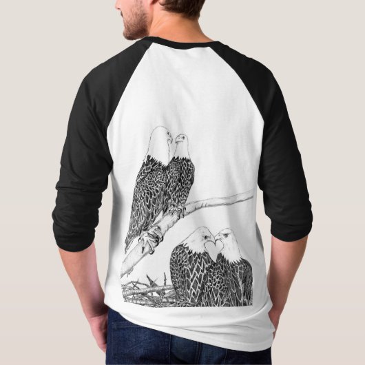 EAGLES HARRIET OZZIE M15 ES THE LEGACY FORTGESETZT T-Shirt (Rückseite)