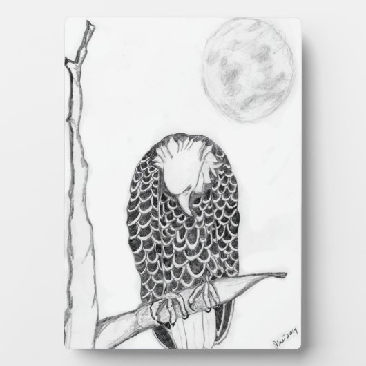 EAGLES HARRIET OZZIE M15 ES ZUHAUSE UNSERER FAMILI FOTOPLATTE (Vorderseite)