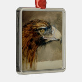 Eagle's Head (von John Ruskin) Ornament Aus Metall (Rechts)