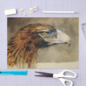 Eagle's Head (von John Ruskin) Seidenpapier (Handwerk)