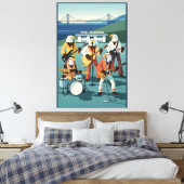Eagles Hotel California parody Leinwanddruck (Insitu (Schlafzimmer))