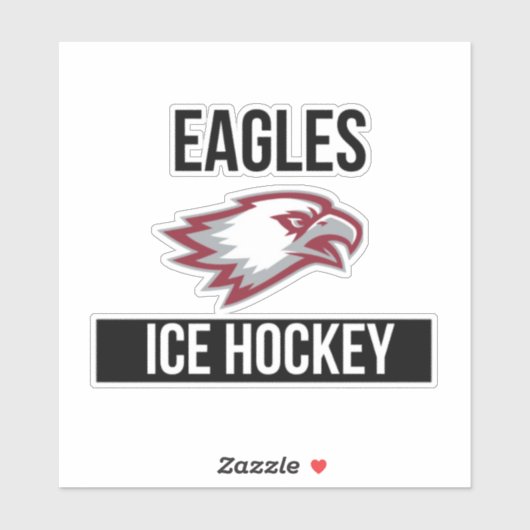 EAGLES ICE HOCKEY STICKER (Blatt)