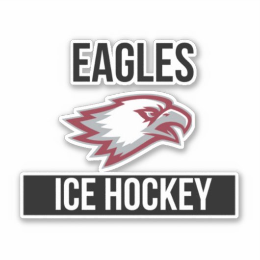 EAGLES ICE HOCKEY STICKER (Vorderseite)