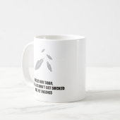 Eagles kann ansteigen aber die Weasels, die in Kaffeetasse (Vorderseite Links)