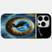 Eagle's Moonlit Perch Case-Mate iPhone Hülle (Rückseite (Horizontal))