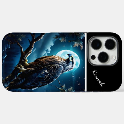Eagle's Moonlit Vigil Case-Mate iPhone Hülle (Rückseite (Horizontal))