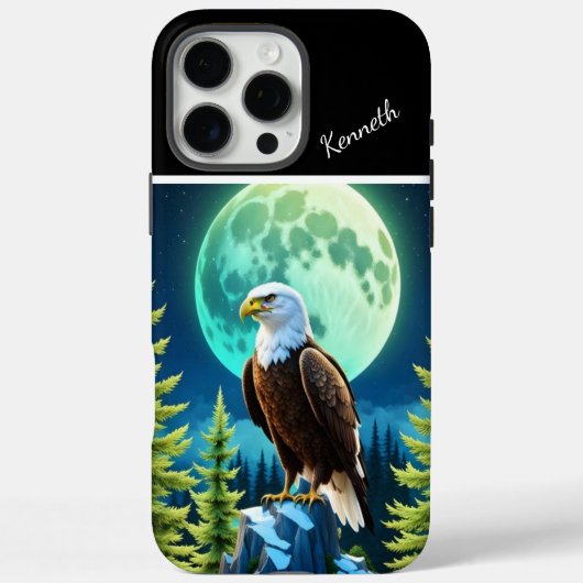 Eagle's Moonlit Vigil Case-Mate iPhone Hülle (Rückseite)