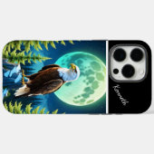 Eagle's Moonlit Vigil Case-Mate iPhone Hülle (Rückseite (Horizontal))