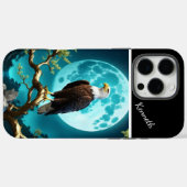 Eagle's Moonlit Vigil Case-Mate iPhone Hülle (Rückseite (Horizontal))