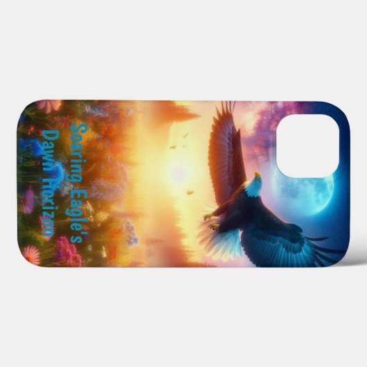 Eagle's Morgenhorizon Case-Mate iPhone Hülle (Rückseite (Horizontal))