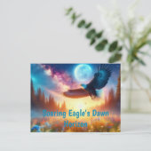 Eagle's Morgenhorizon Postkarte (Stehend Vorderseite)