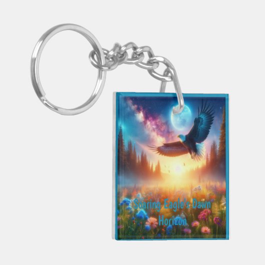 Eagle's Morgenhorizon Schlüsselanhänger (Vorderseite links)