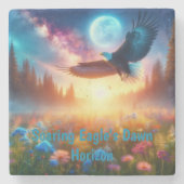 Eagle's Morgenhorizon Steinuntersetzer (Vorderseite)