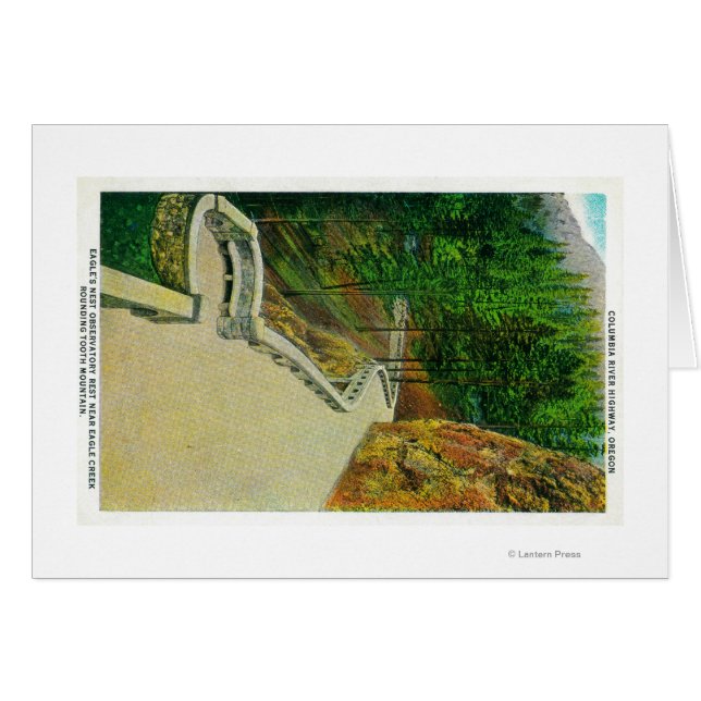 Eagle's Nest Observatory am Columbia River (Vorderseite (Horizontal))