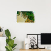 Eagle's Nest Observatory am Columbia River Poster (Heimbüro)