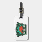 Eagles Nest Wilderness Colorado Camping Gepäckanhänger (Vorderseite vertikal)