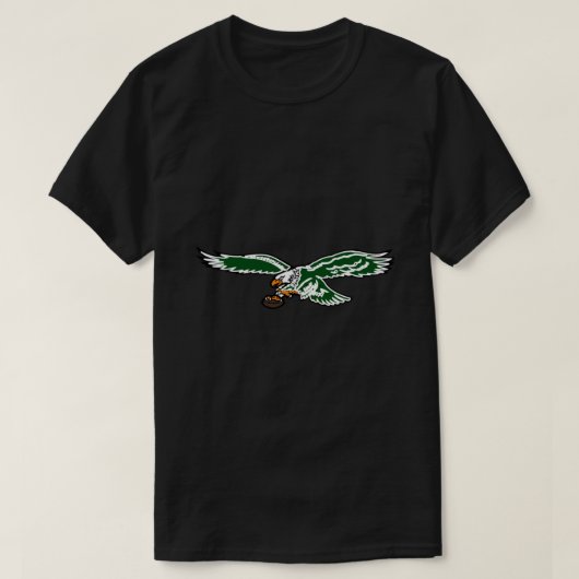 Eagles-Philadelphia, Vintager wesentlicher T - Shi T-Shirt (Design vorne)