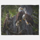 EAGLES ROOST FLEECEDECKE (Vorderseite (Horizontal))