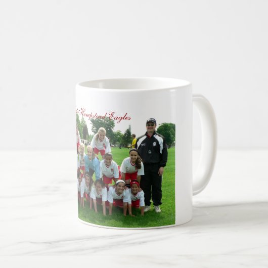 eagles_spring06, WestHempstead Eagles Kaffeetasse (VorderseiteRechts)