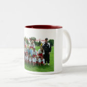 eagles_spring06, Westtrainer Hempstead Eagles Zweifarbige Tasse (VorderseiteRechts)