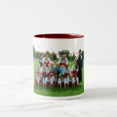 eagles_spring06, Westtrainer Hempstead Eagles Zweifarbige Tasse (Mittel)