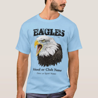 Eagles trägt Ti-Färbung T - Shirt zur Schau