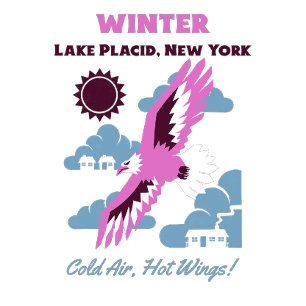 Eagle's Watch: Winter Wilderness Camp Hoodie