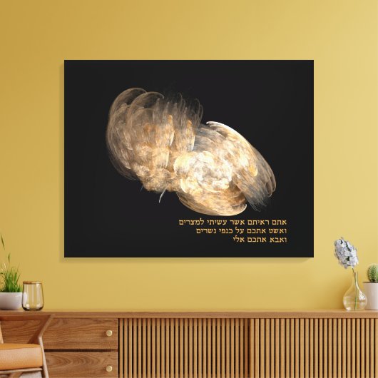 Eagle's Wings Leinwanddruck (Insitu (Wohnzimmer))