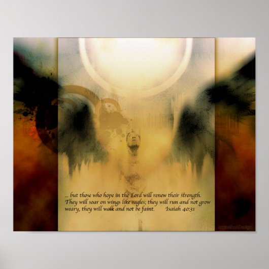 Eagles Wings Poster (Vorne)