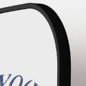 Eagle's Wings Scripture Exodus 19:4 Red/Blue Pickleball Schläger (Linke Seite)