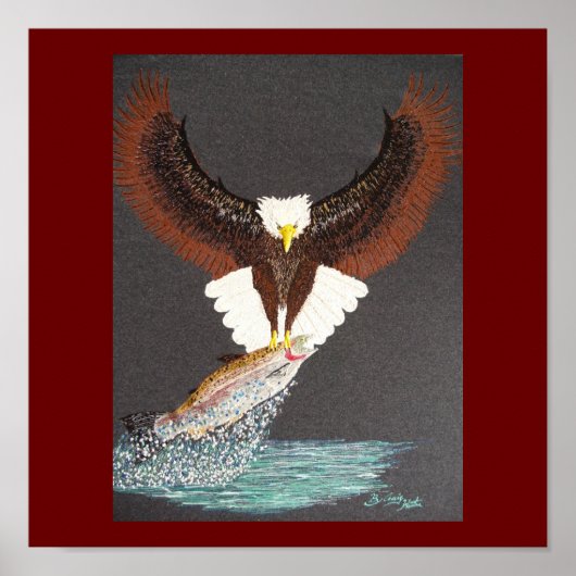 Eaglesrainbogen Poster (Vorne)