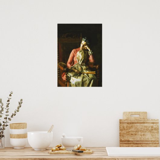 Eakins - Miss Amelia Van Buren Poster (Küche)