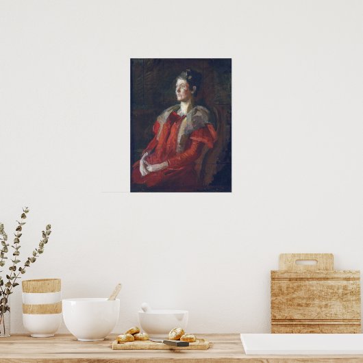 Eakins - Studie für ein Portrait von Frau Charles Poster (Küche)