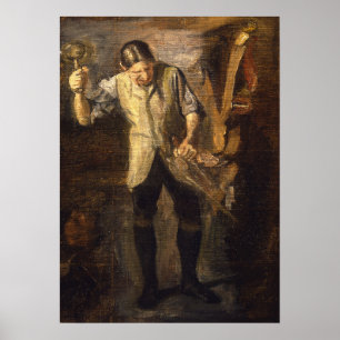 Eakins - Studie für Rush Poster