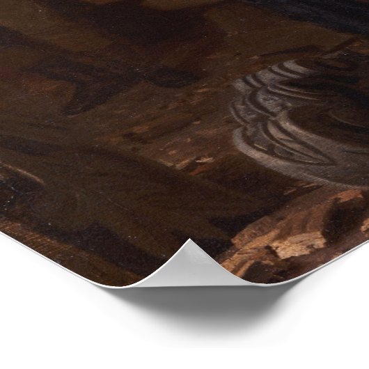 Eakins - William Rush Carving Poster (Ecke)