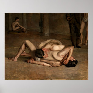 Eakins - Wrestler Poster