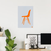 Eames Chair Poster (Heimbüro)