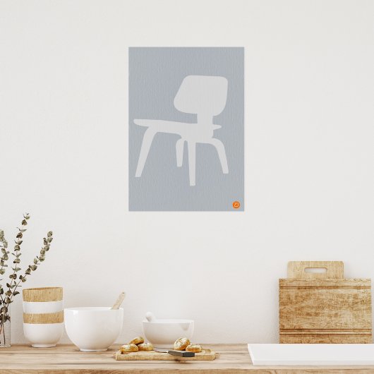 Eames Chair Poster (Küche)