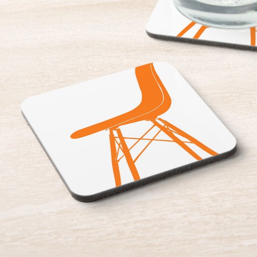 Eames formte Plastikseitenstuhl Getränkeuntersetzer (Linke Seite)