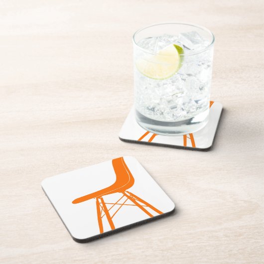 Eames formte Plastikseitenstuhl Getränkeuntersetzer (Rechte Seite)