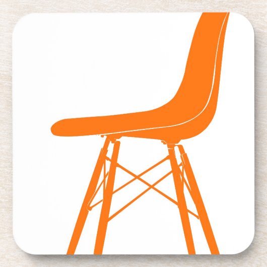 Eames formte Plastikseitenstuhl Getränkeuntersetzer (Vorderseite)