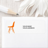 Eames geformter Kunststoff-Seitenstuhl (Insitu)